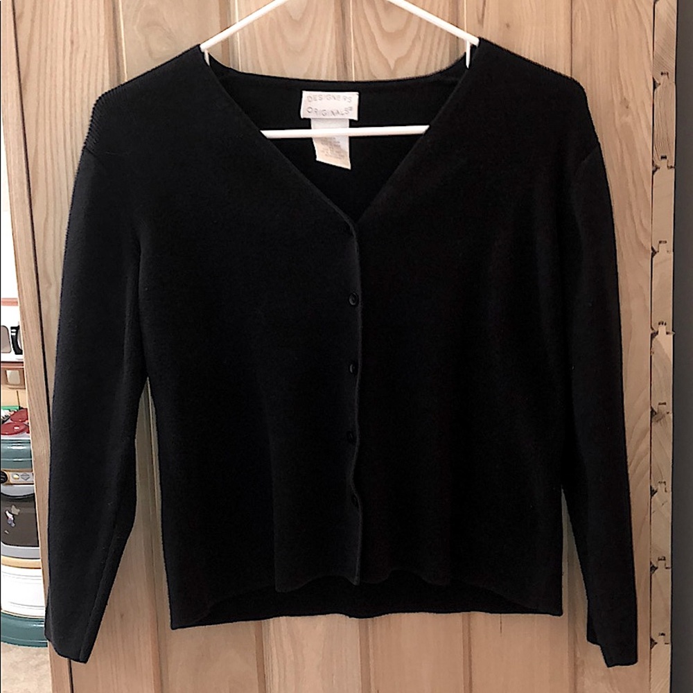 Vintage Black Cardigan
